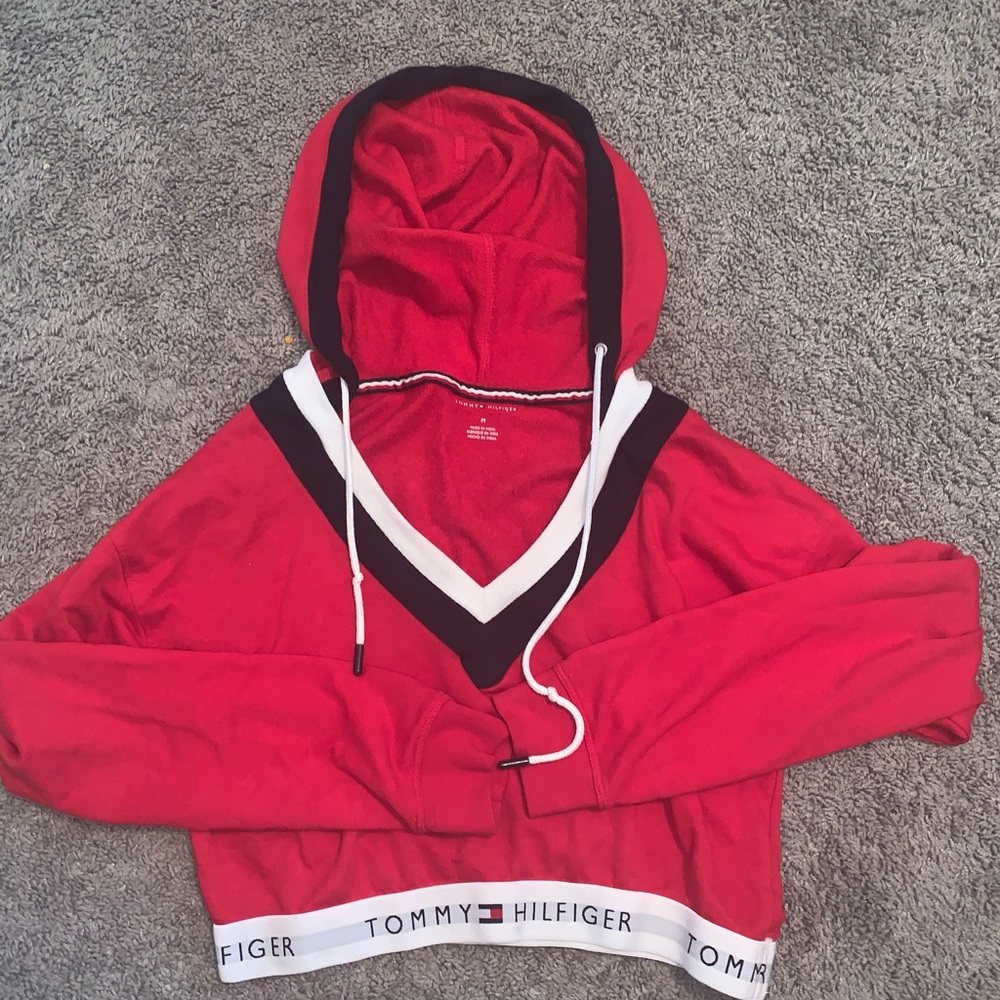 Cropped Tommy Hilfiger hoodie